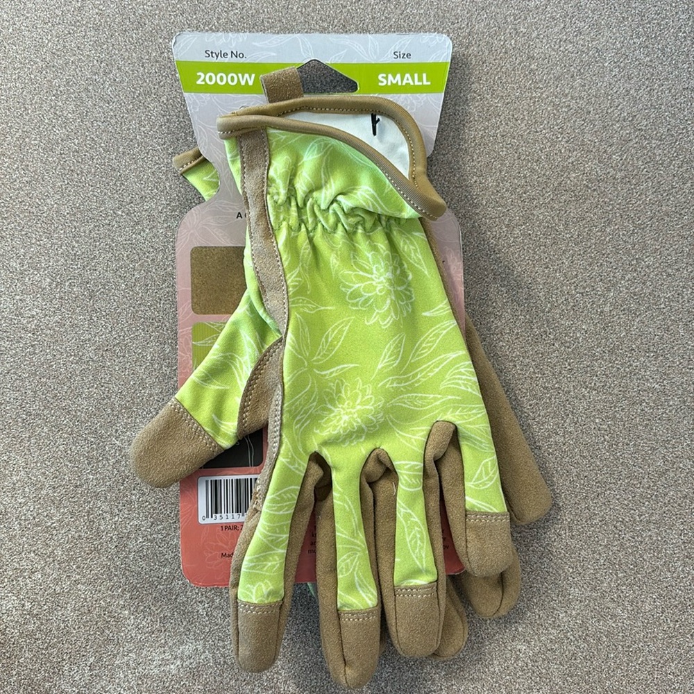 Women’s Kinco Garden Gloves lime green
